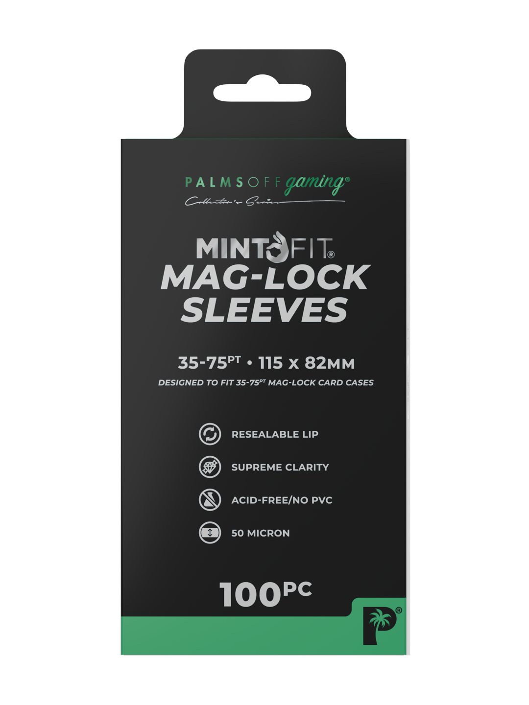 MintFit Mag-Lock Card Case Sleeves (35pt-75pt)