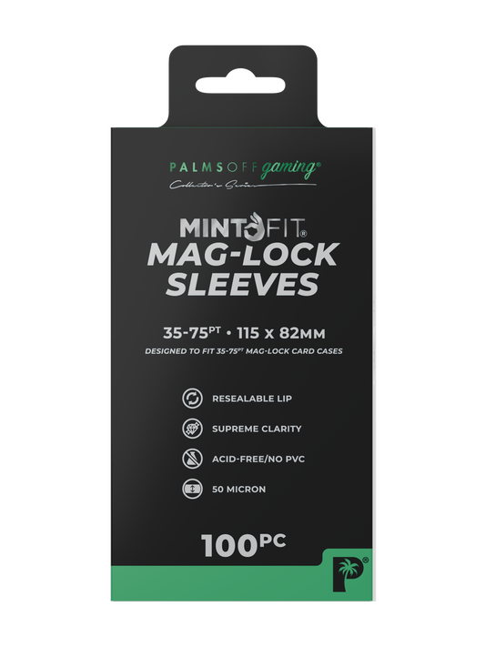MintFit Mag-Lock Card Case Sleeves (35pt-75pt)