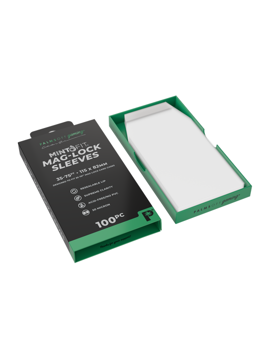 MintFit Mag-Lock Card Case Sleeves (35pt-75pt)