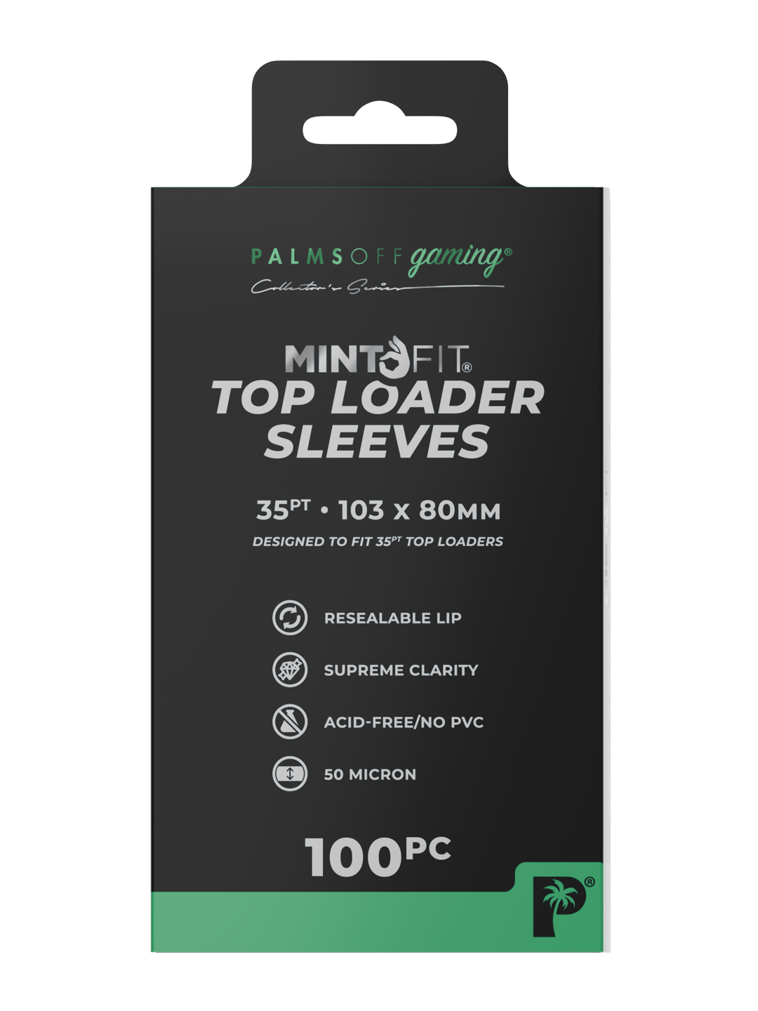 MintFit Top Loader Sleeves