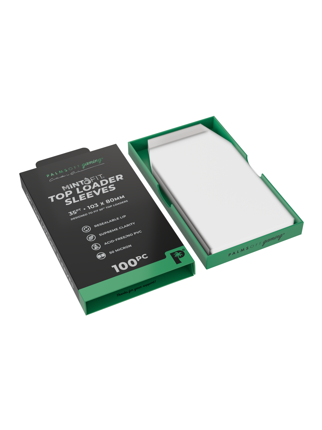 MintFit Top Loader Sleeves