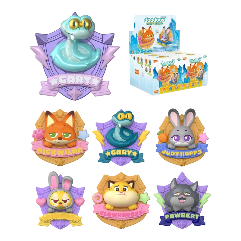 Zootopia - Daadoos Mate Series Buddy Emblem Blind Box