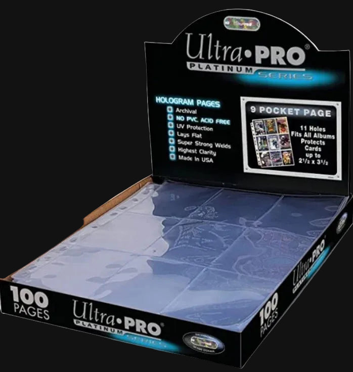 Ultra Pro - 9-Pocket Platinum Pages