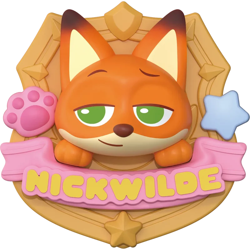 Zootopia - Daadoos Mate Series Buddy Emblem Blind Box