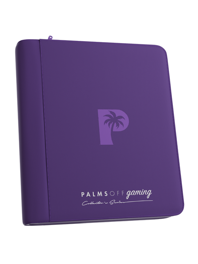 Palms Off Gaming - Collector's Series 4 Pocket Top Loader Zip Binder