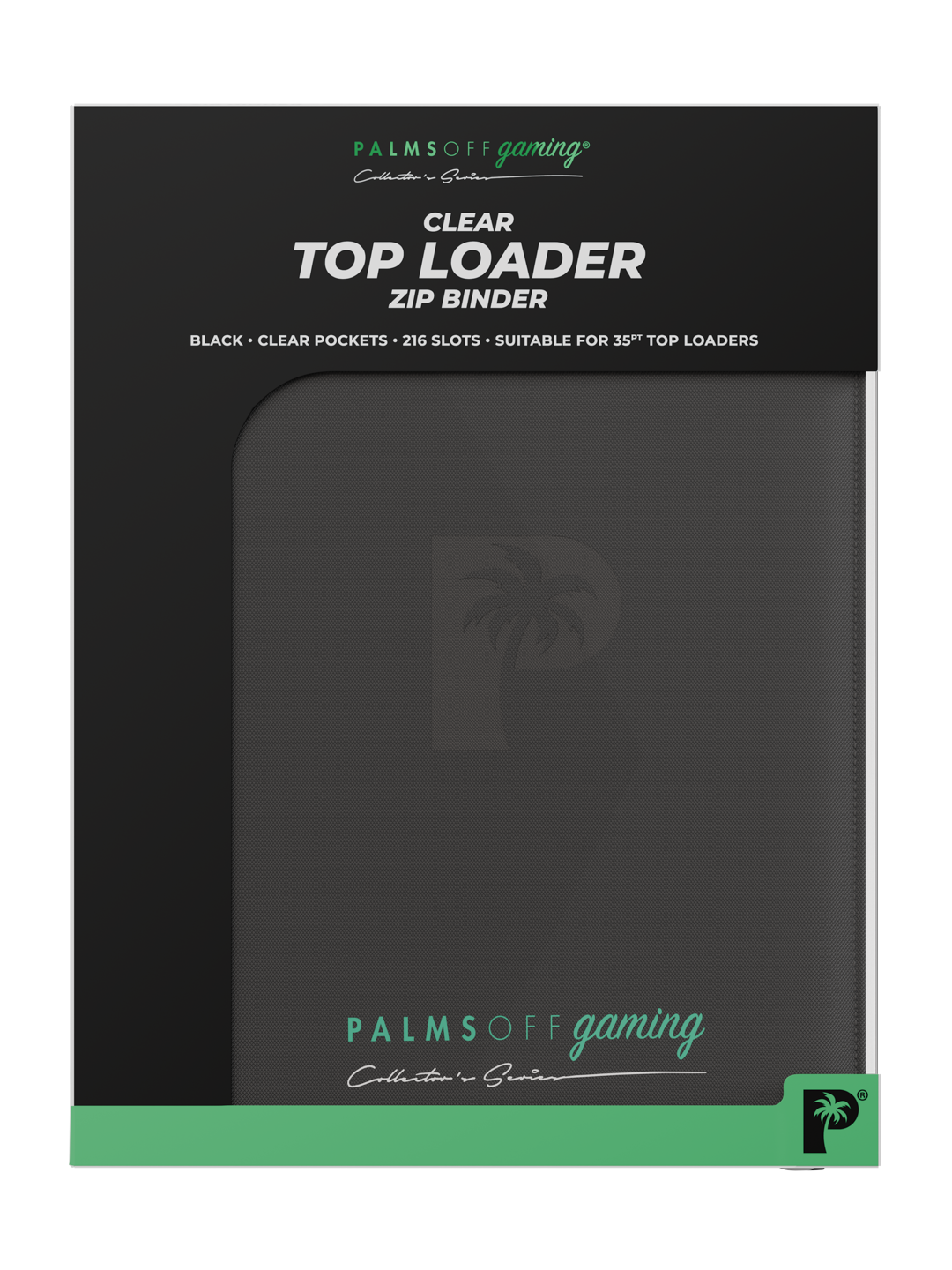 Collector's Series Top Loader Zip Binder
