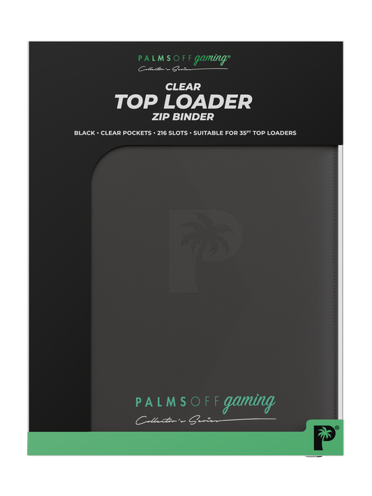 Collector's Series Top Loader Zip Binder