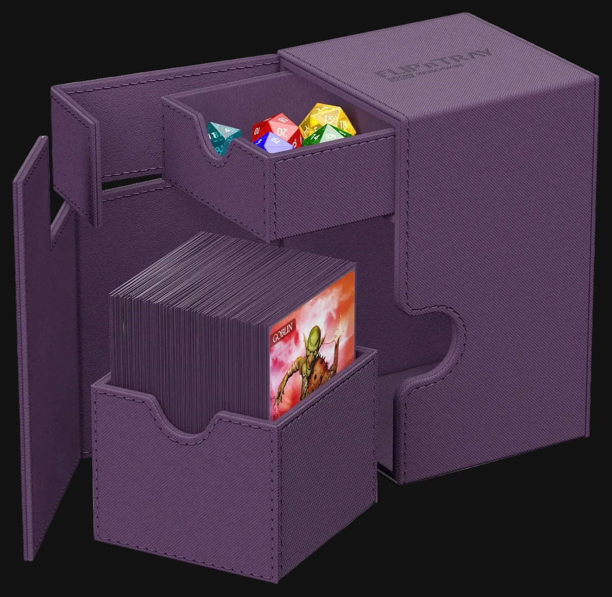 Ultimate Guard - XenoSkin Monocolor Flip’n’Tray 100+ Deck Box