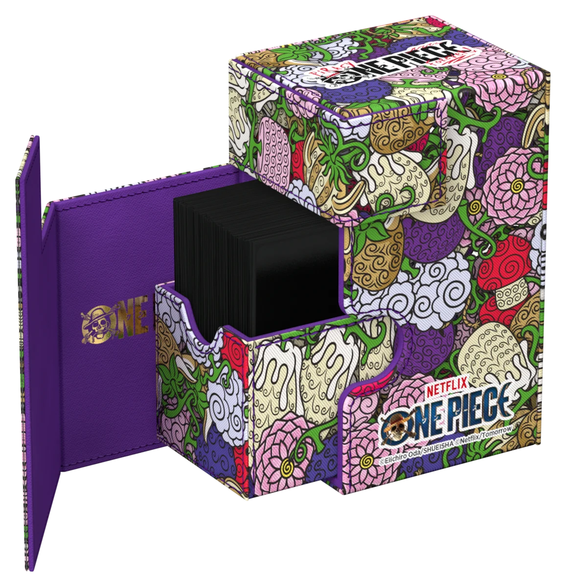 Ultimate Guard - XenoSkin Flip’n’Tray 80+ One Piece Devil Fruits Deck Box