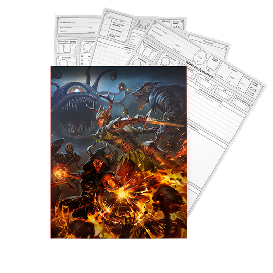 Dungeons & Dragons - Character Sheets 2024