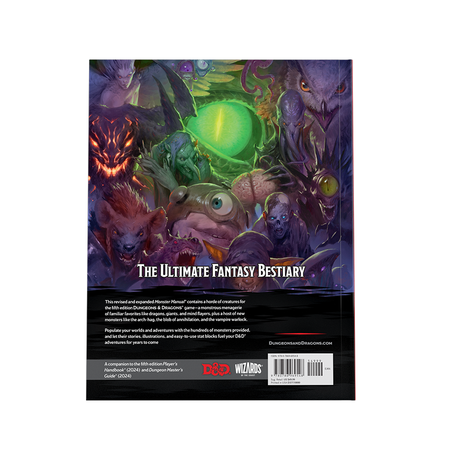 Dungeons & Dragons Monster Manual 2024