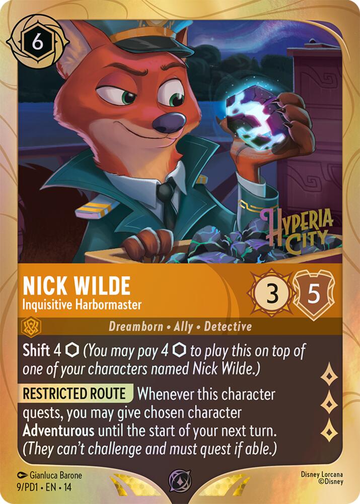 Nick Wilde - Inquisitive Harbormaster
