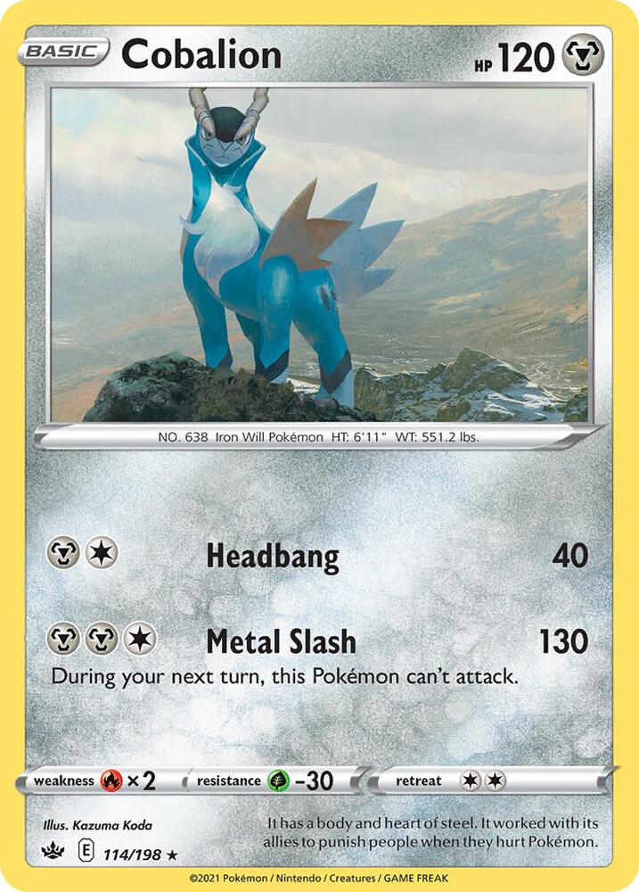 Cobalion - 114/198