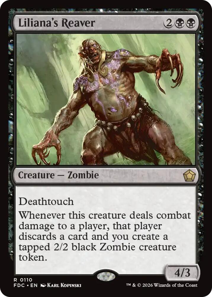 Liliana's Reaver [Commander: Foundations]