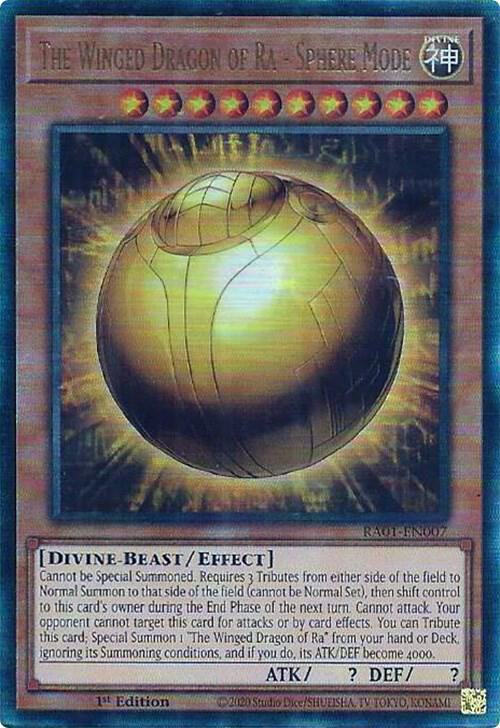 The Winged Dragon of Ra - Sphere Mode (PUR)