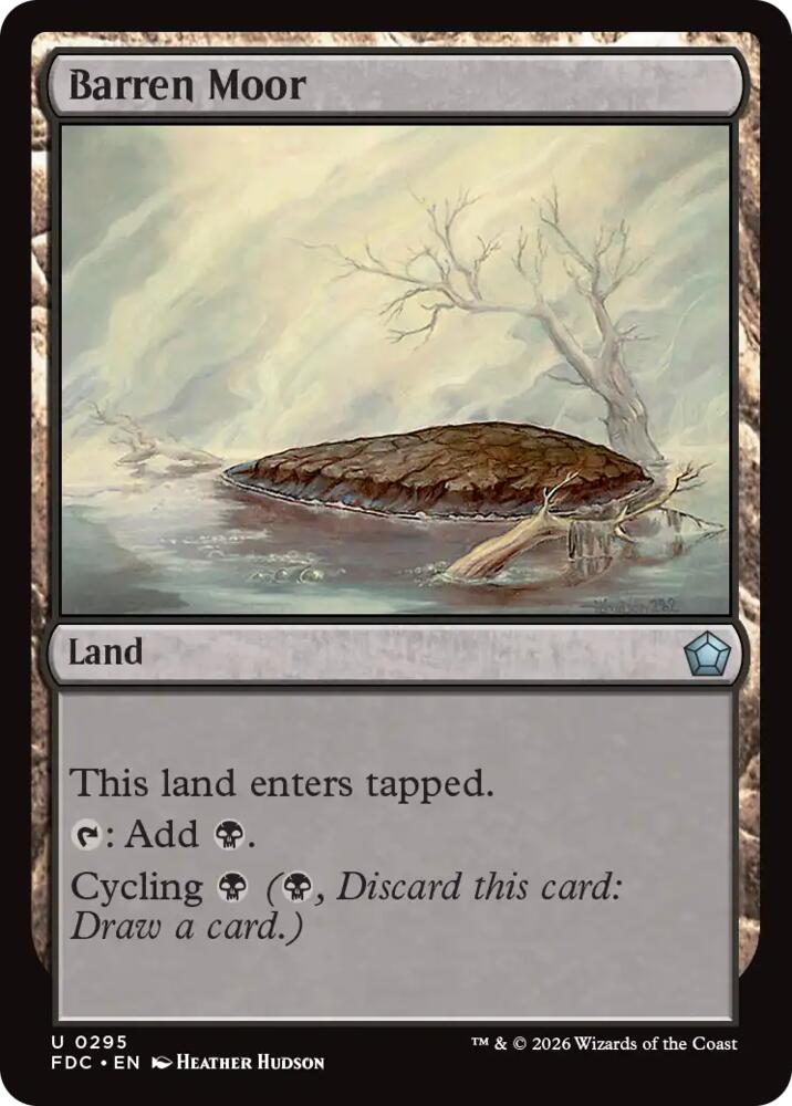 Barren Moor [Commander: Foundations]