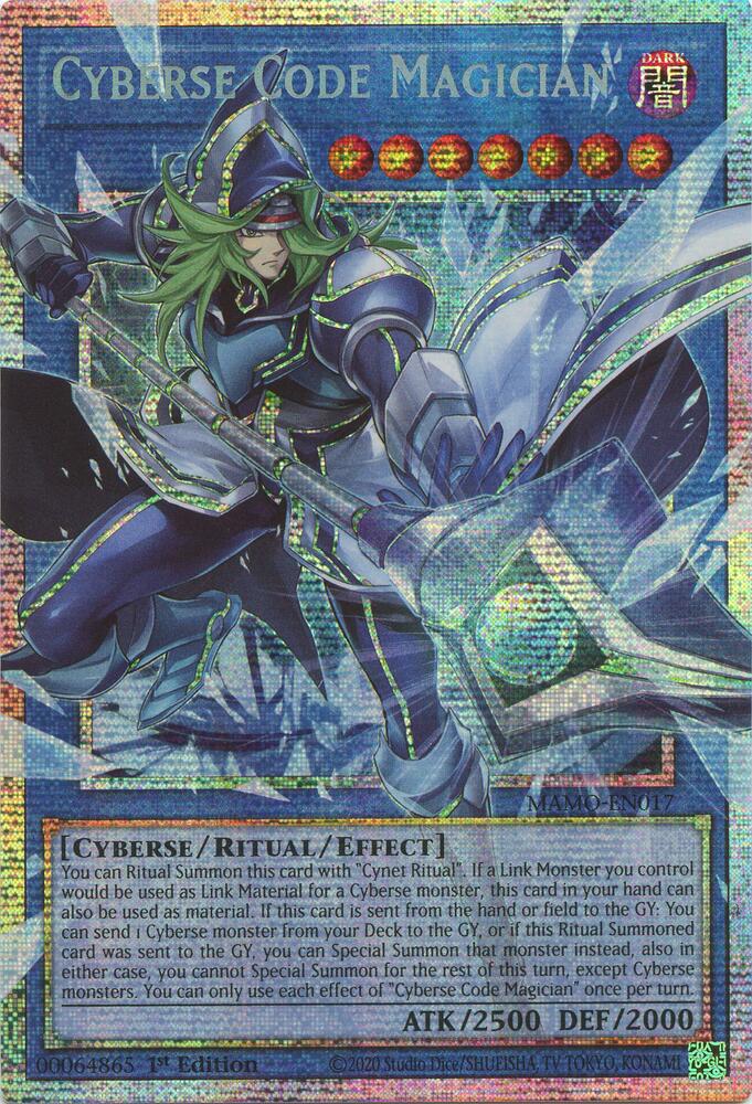 Cyberse Code Magician (Starlight Rare) (Extended Art) [Magnificent Monsters]
