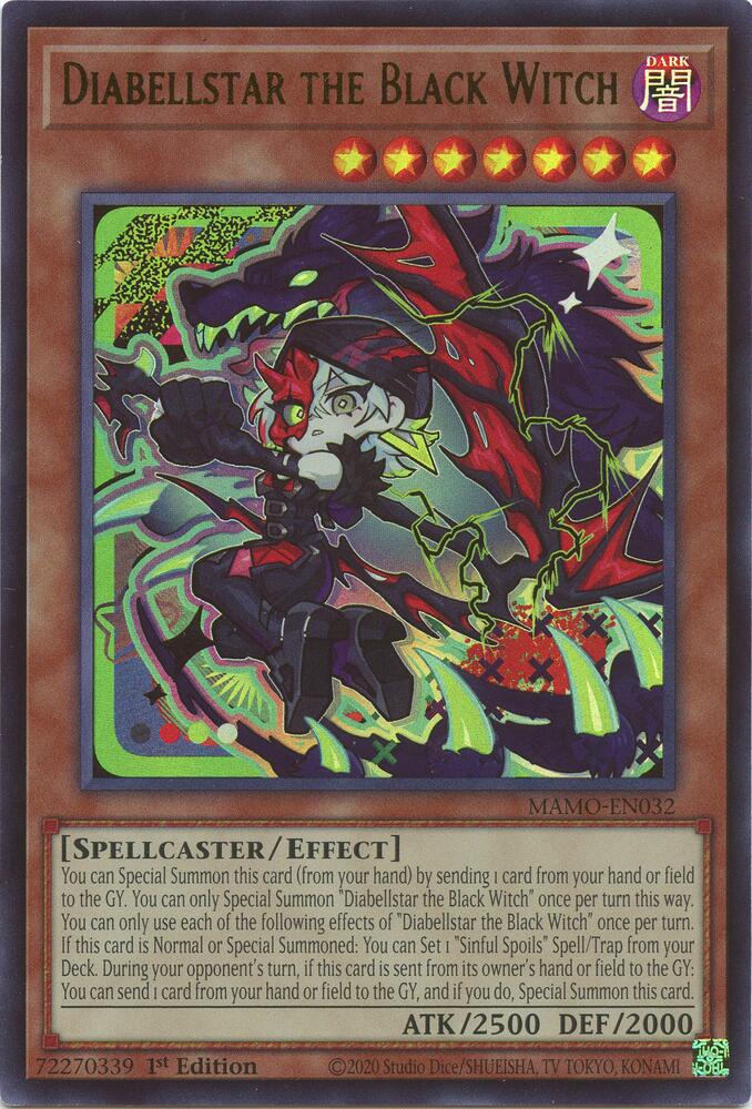 Diabellstar the Black Witch [Magnificent Monsters]