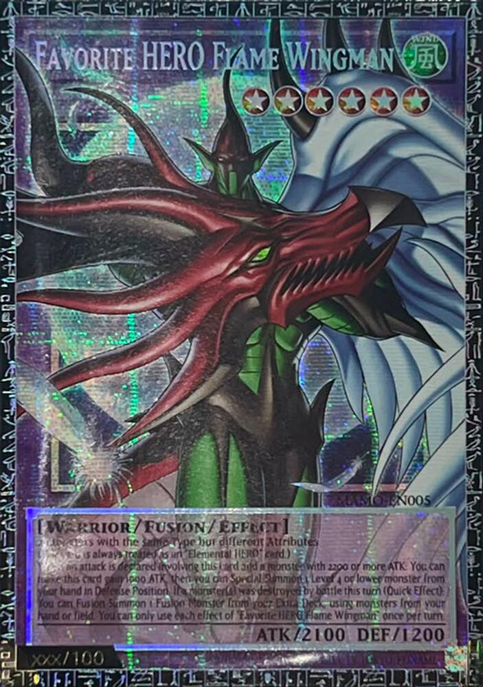 Favorite HERO Flame Wingman (GMR) [Magnificent Monsters]