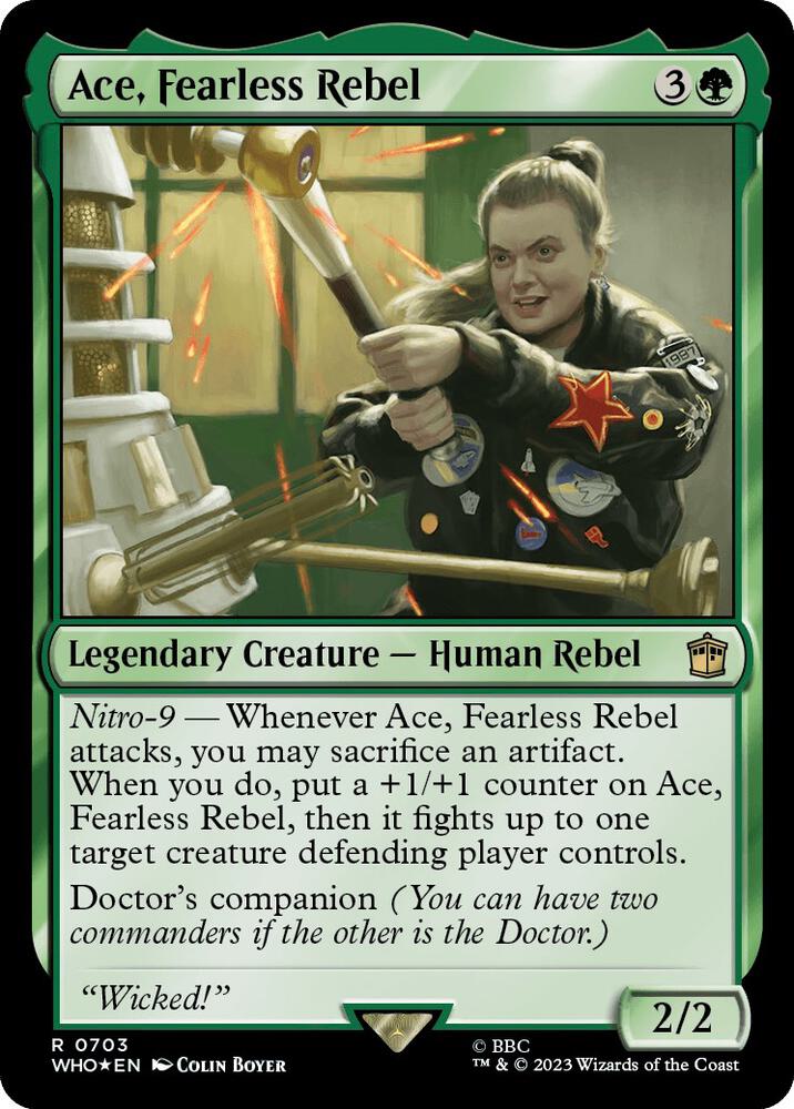 Ace, Fearless Rebel (Surge Foil)