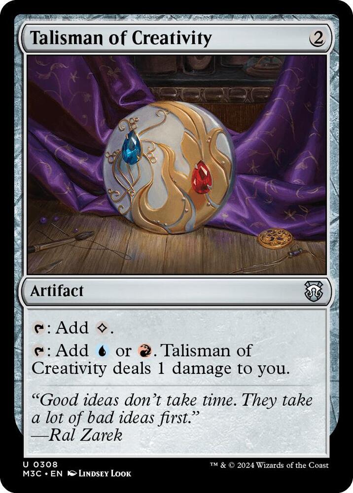 Talisman of Creativity (Ripple Foil)