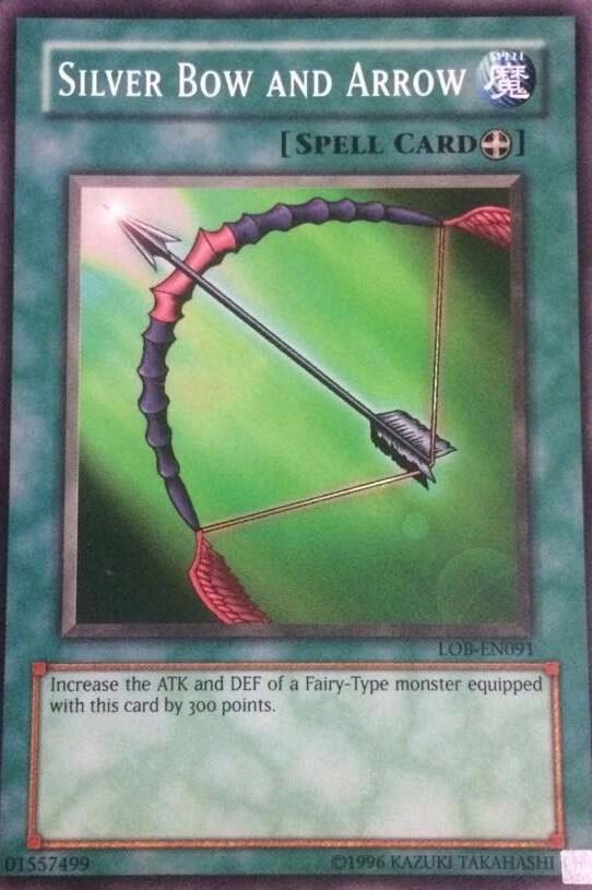 Silver Bow and Arrow