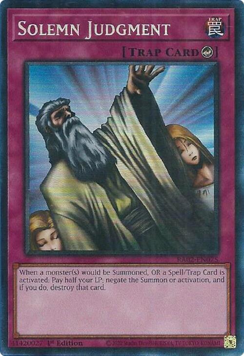 Solemn Judgment (PCR)
