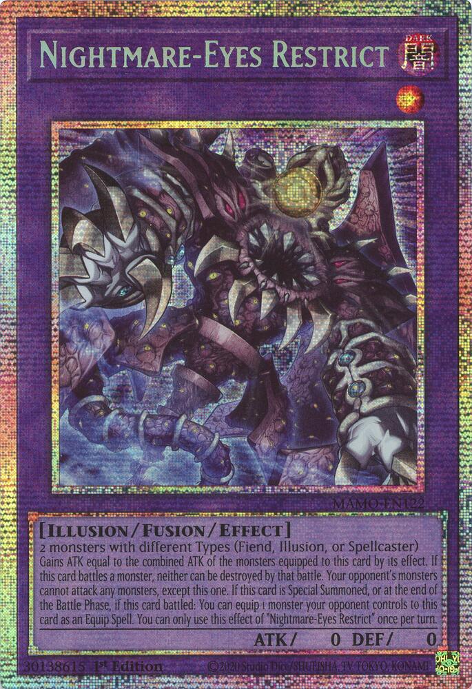 Nightmare-Eyes Restrict (Starlight Rare) [Magnificent Monsters]