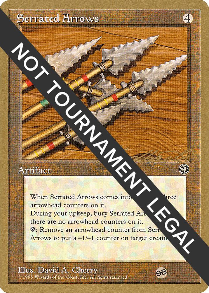 Serrated Arrows - 1996 Leon Lindback (HML) (SB)