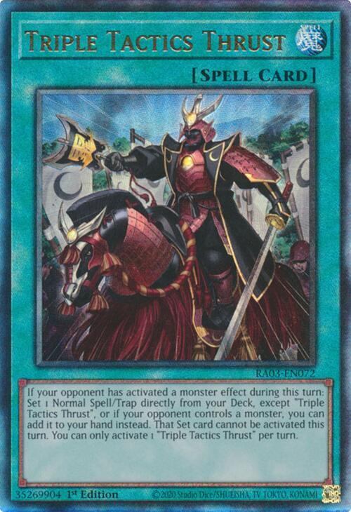 Triple Tactics Thrust (PUR)