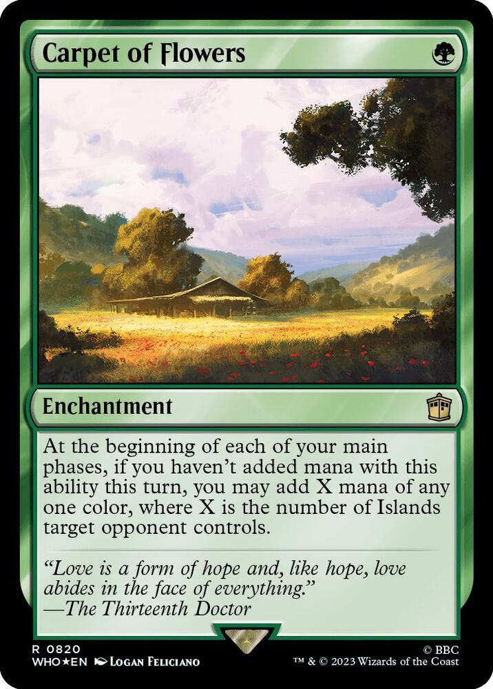 Carpet of Flowers (Surge Foil)