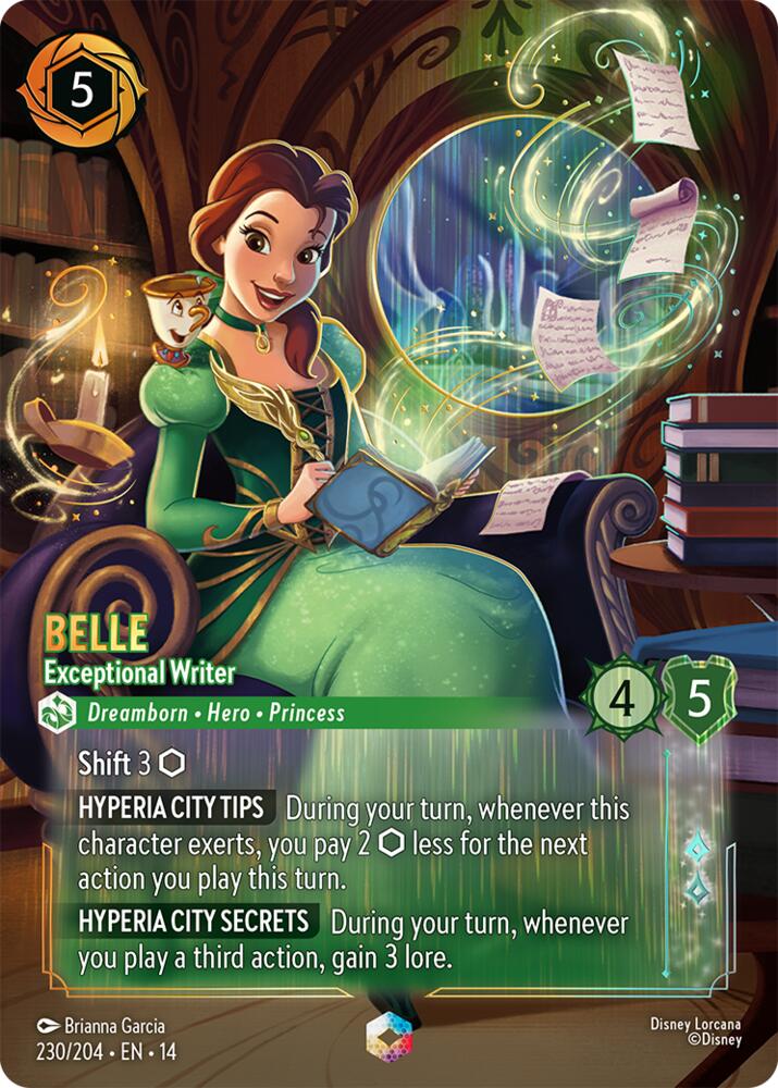 Belle - Exceptional Writer (Enchanted) [Hyperia City]