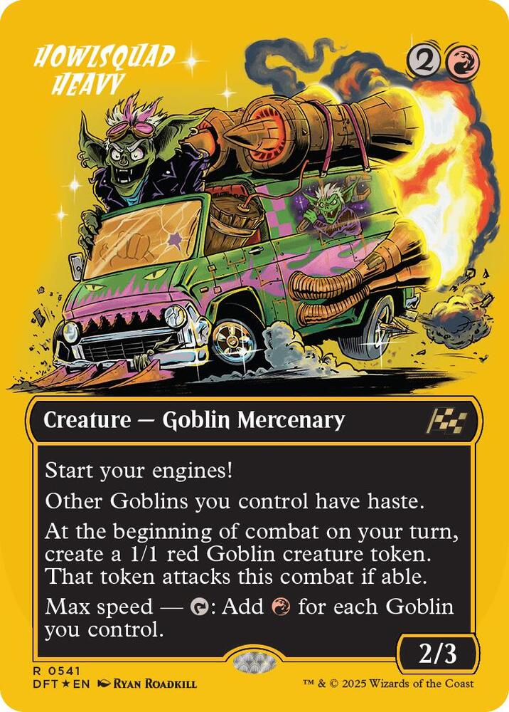 Howlsquad Heavy (Borderless) (First-Place Foil)