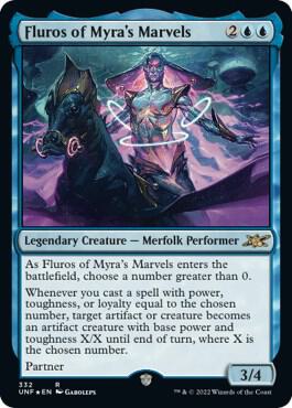 Fluros of Myra's Marvels (Galaxy Foil)