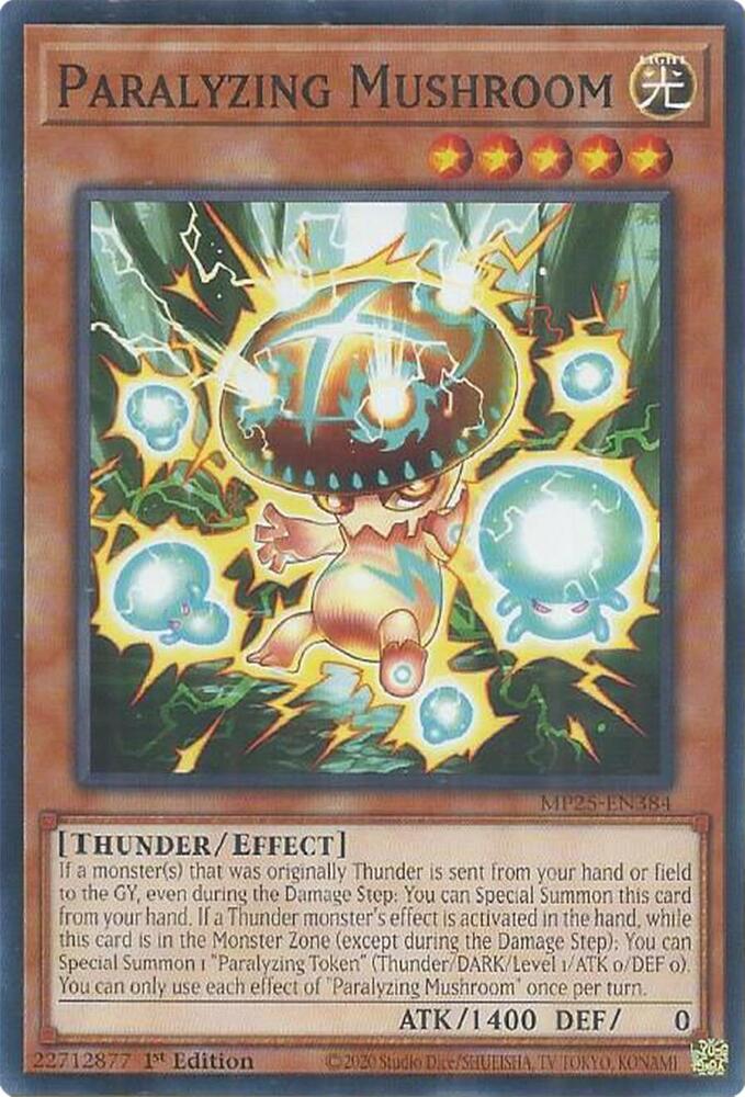 Paralyzing Mushroom