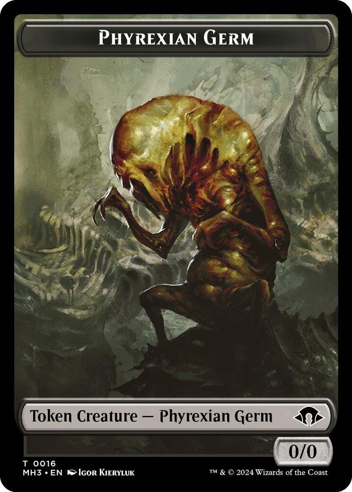 Phyrexian Germ // Plant Double-Sided Token
