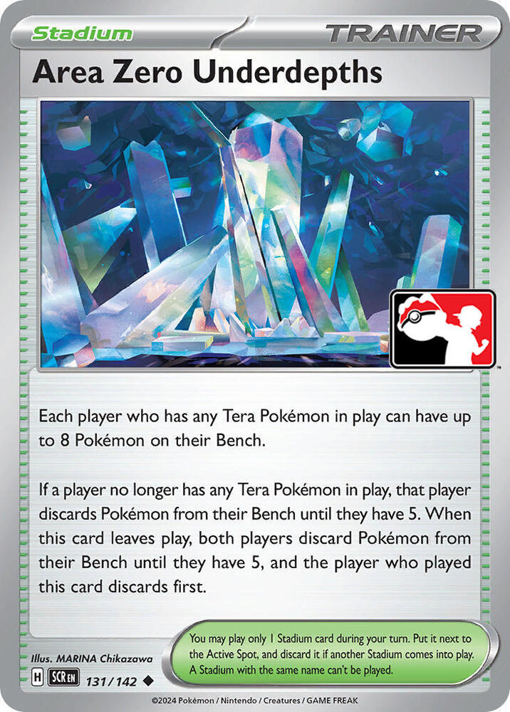 Area Zero Underdepths