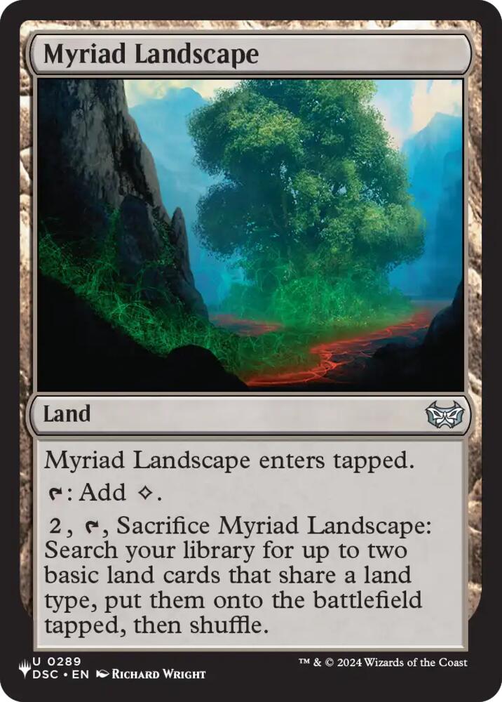 Myriad Landscape (DSC) [The List Reprints]