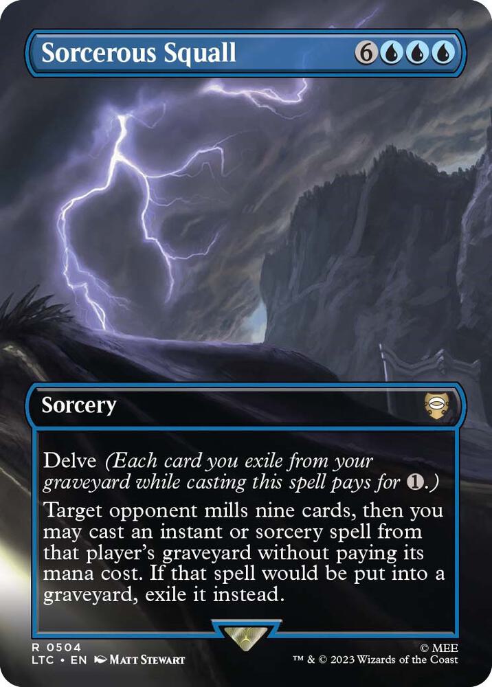 Sorcerous Squall (Borderless)