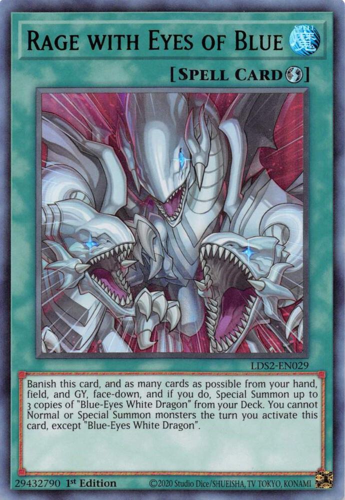 Rage with Eyes of Blue (Green)