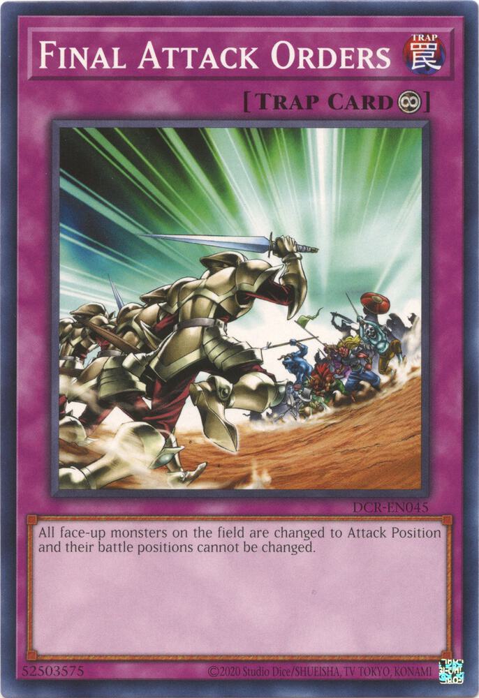 Final Attack Orders