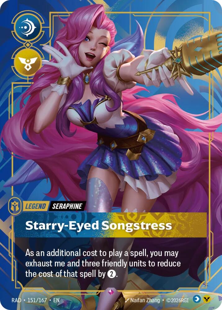 Seraphine, Starry-Eyed Songstress [Radiance]