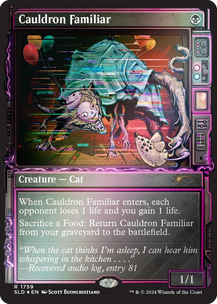 Cauldron Familiar (Rainbow Foil)