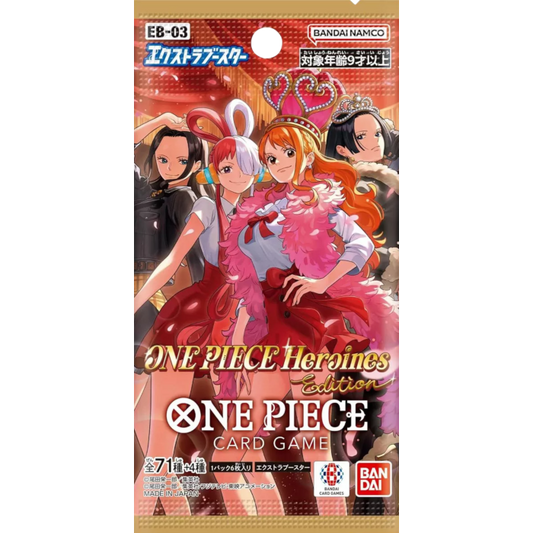(Japanese) One Piece Card Game - EB-03 ONE PIECE Heroines Edition Booster Pack