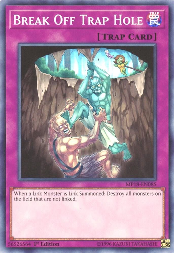 Break Off Trap Hole