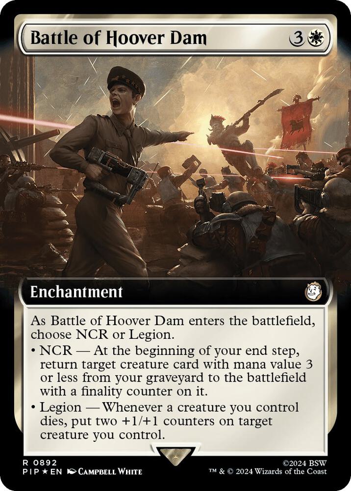Battle of Hoover Dam (Extended Art) (Surge Foil)