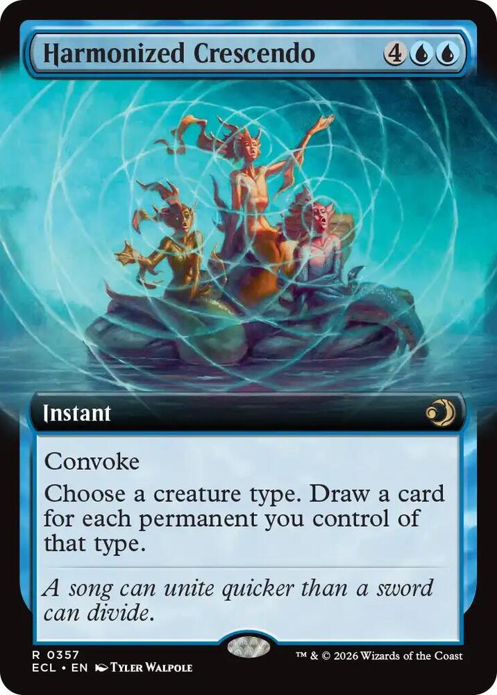 Harmonized Crescendo (Extended Art)