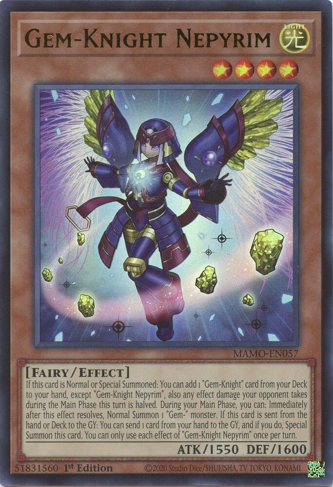 Gem-Knight Nepyrim [Magnificent Monsters]