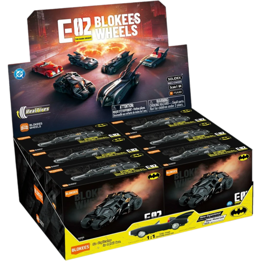 Batman - E02 Blokees Wheels Blind Box Display