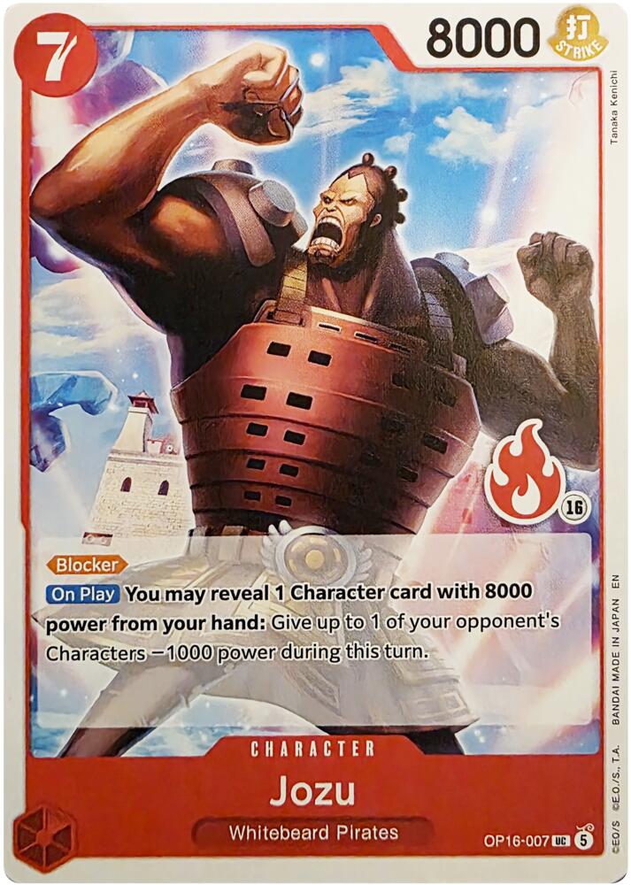 Jozu (Ace Deck) - OP16-007 [Set Sail Deck Set]